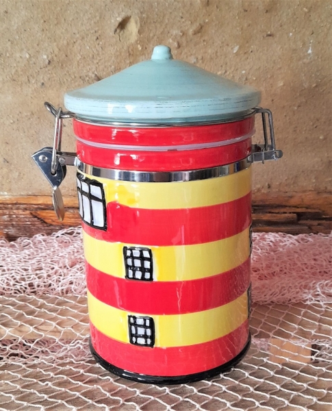 Vorratsdose Pilsum mit Bügelverschluss ca. 18,5 x  Ø 10 cm